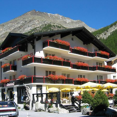Hotel Restaurant Mattmarkblick Саас-Альмажель Екстер'єр фото