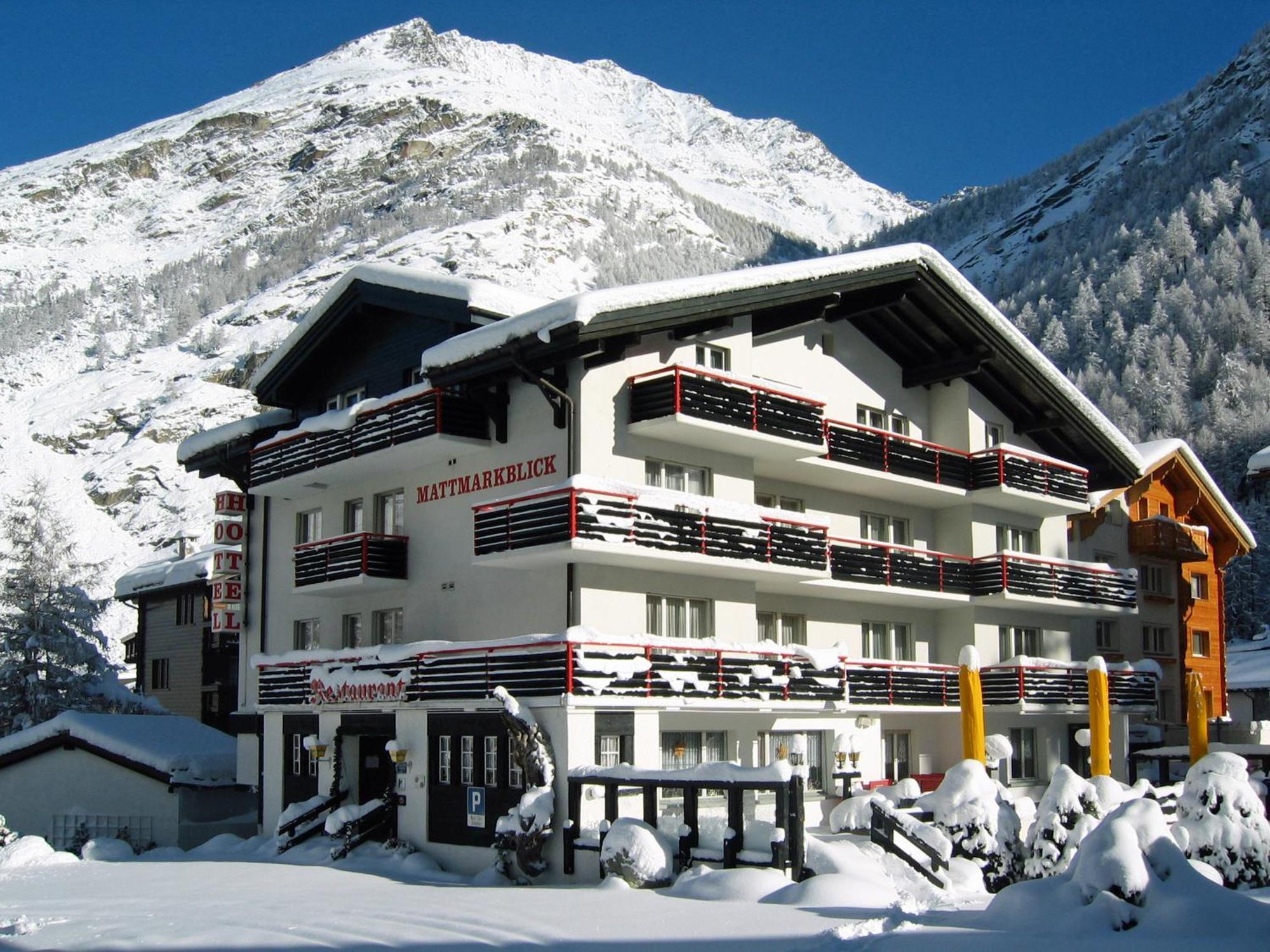 Hotel Restaurant Mattmarkblick Саас-Альмажель Екстер'єр фото