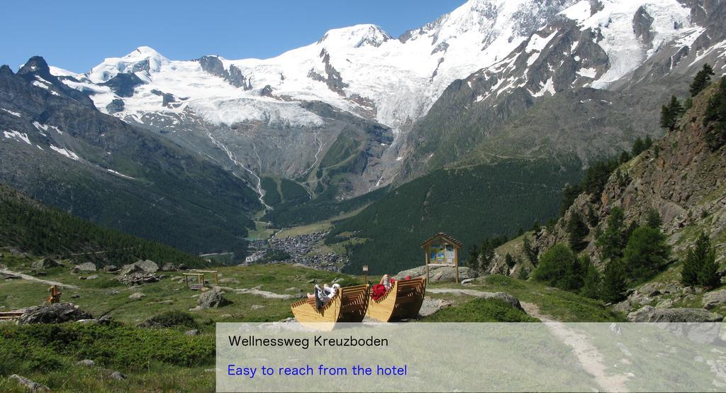Hotel Restaurant Mattmarkblick Саас-Альмажель Екстер'єр фото